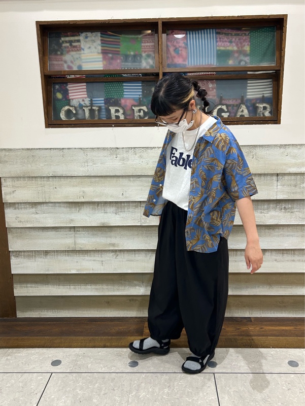 総柄シャツ♡