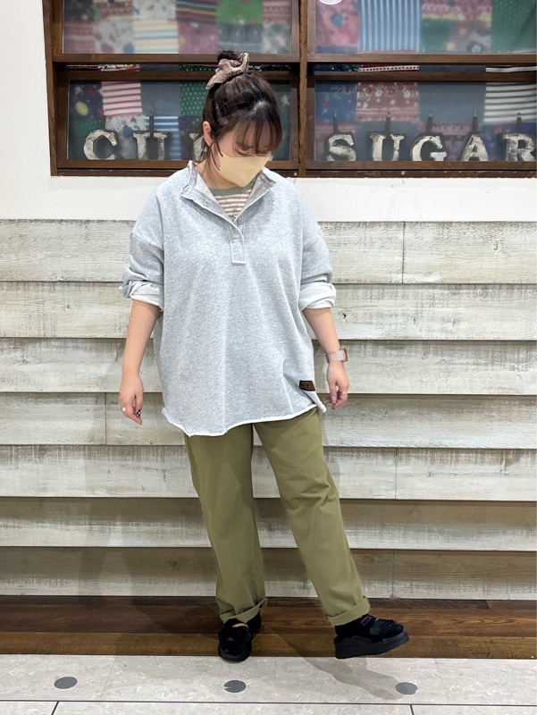 ヘンリーネックプルオーバー♡
