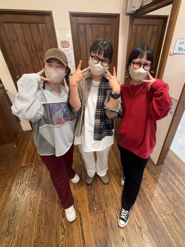 お揃いパンツコーデ♡