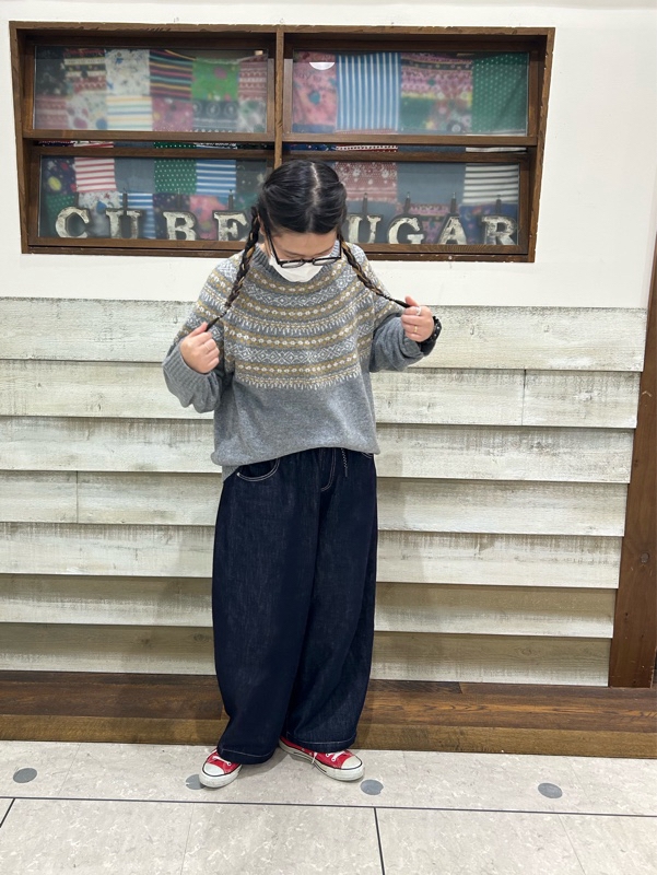 求心柄ニット！