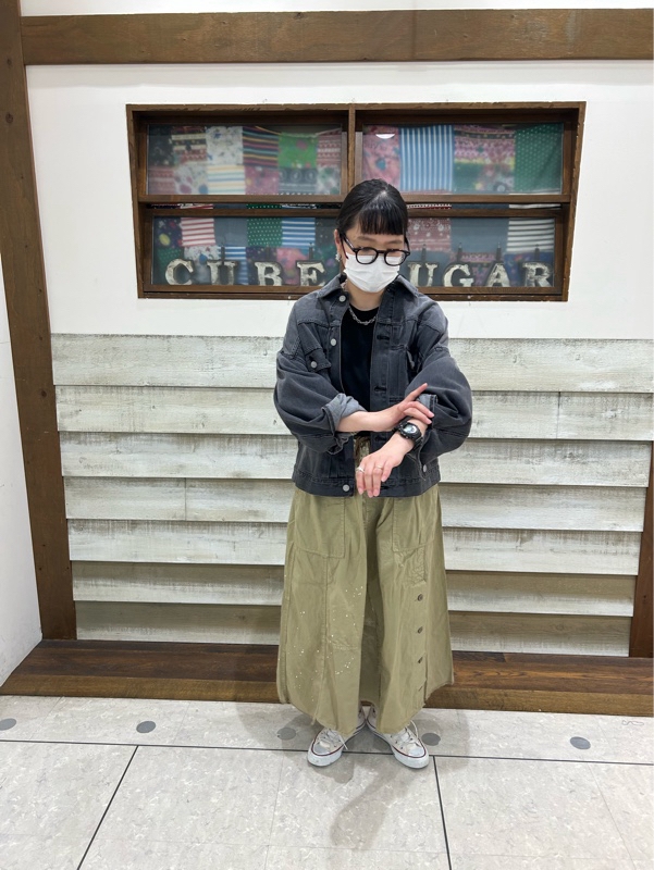 リメイク風スカート