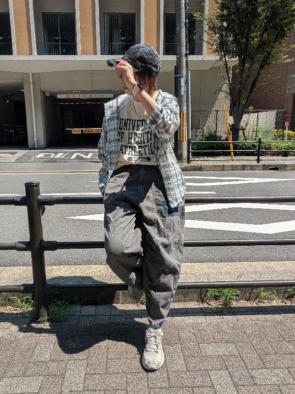 硫化染めパンツ